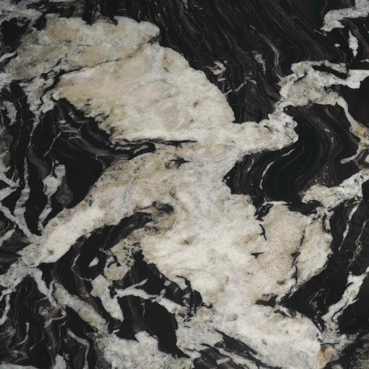 Marilyn Black Forest Marble Top Round Dining Table