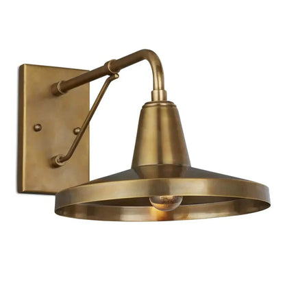 Mariner Antique Brass Outdoor Wall Sconce