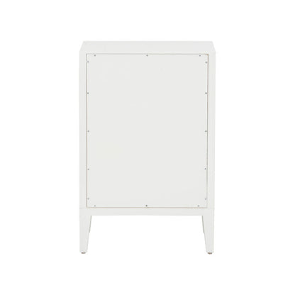 Chelsea House Mariposa White Side Table