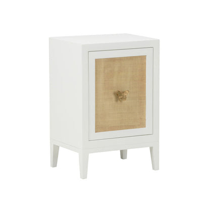 Chelsea House Mariposa White Side Table