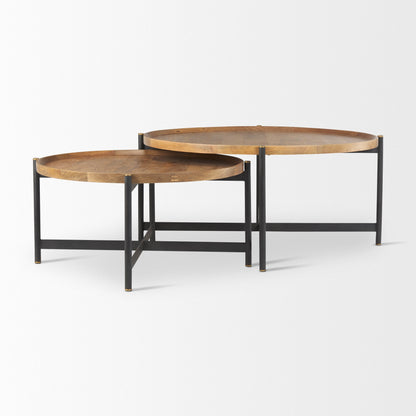 Marquisa Wood Top Coffee Table