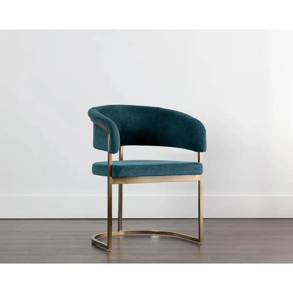 SUNPAN Marris Velvet Dining Armchair
