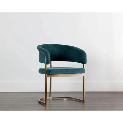 SUNPAN Marris Velvet Dining Armchair