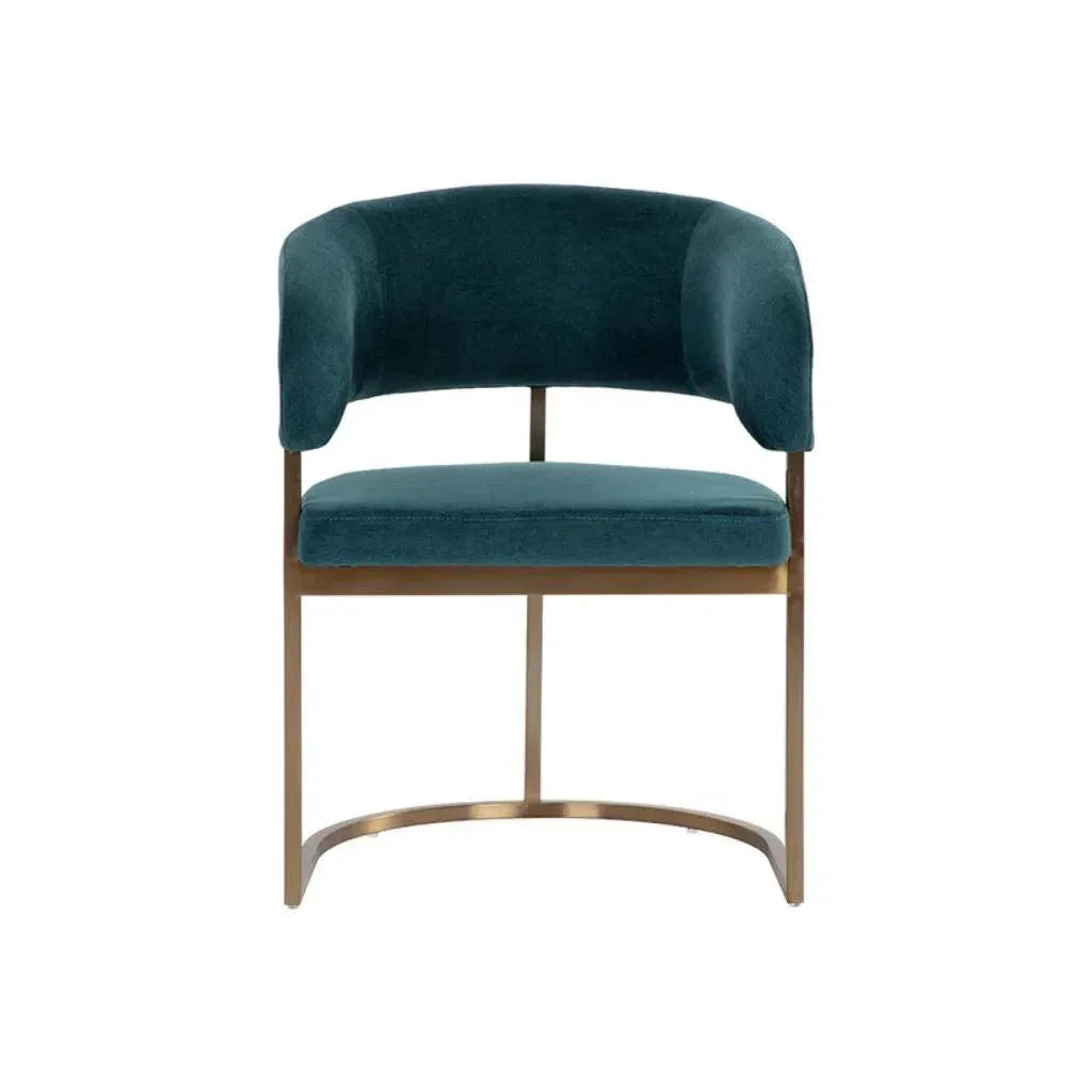 SUNPAN Marris Velvet Dining Armchair