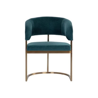 SUNPAN Marris Velvet Dining Armchair