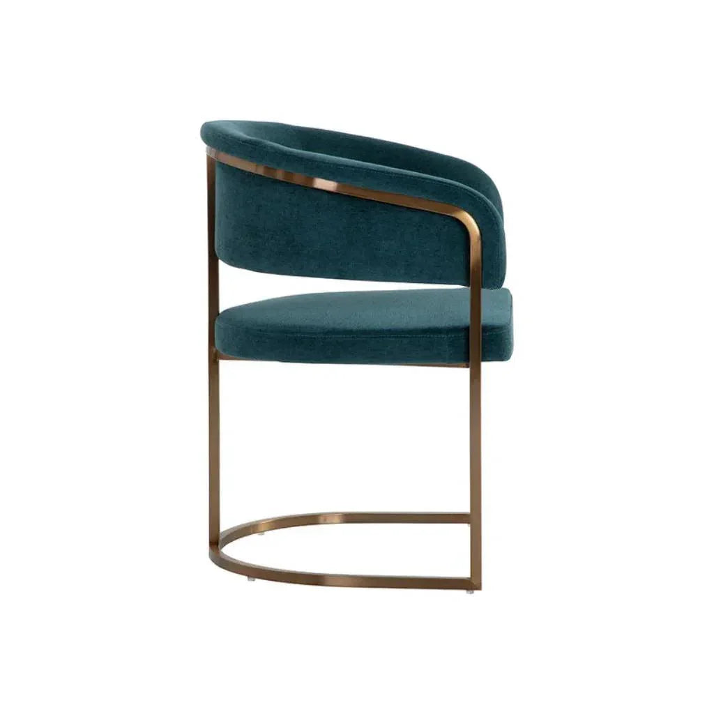 SUNPAN Marris Velvet Dining Armchair