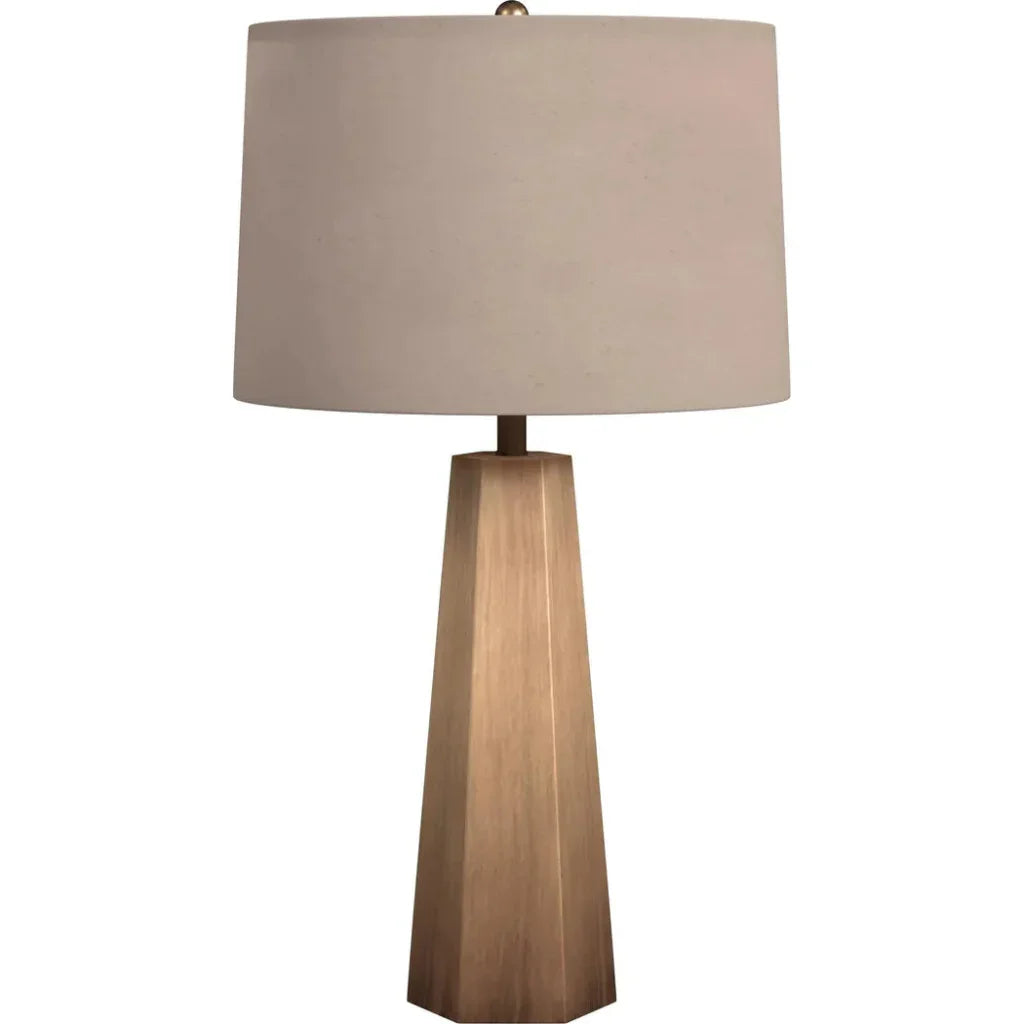 Bassett Mirror Marsham Metal Gold Table Lamp
