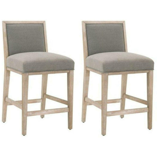 Martin Counter Stool Set of 2 LiveSmart Peyton-Slate Counter Stools Sideboards and Things By Essentials For Living