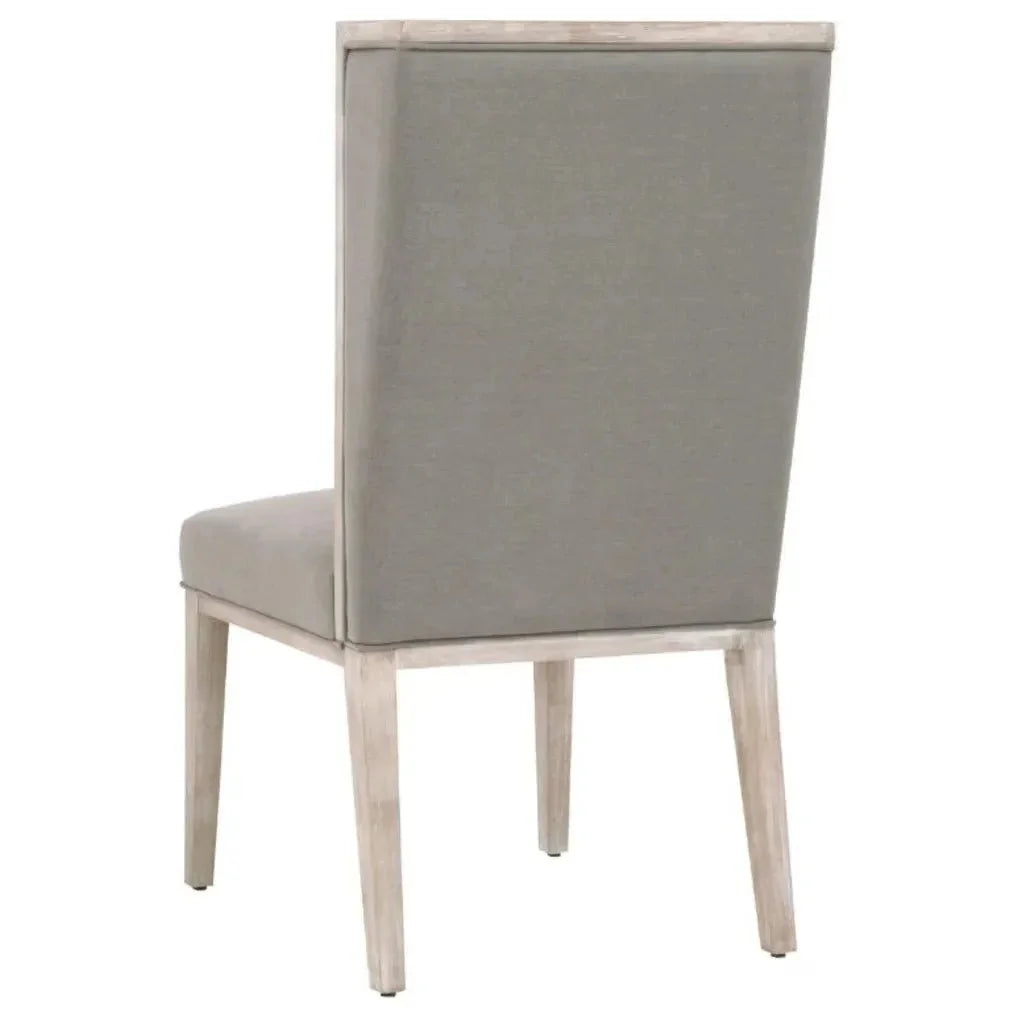 Essentials For Living Martin Wing Grey Performance Fabric Dining Chair 2PC