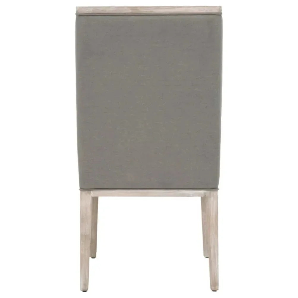 Essentials For Living Martin Wing Grey Performance Fabric Dining Chair 2PC