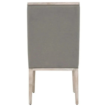 Essentials For Living Martin Wing Grey Performance Fabric Dining Chair 2PC