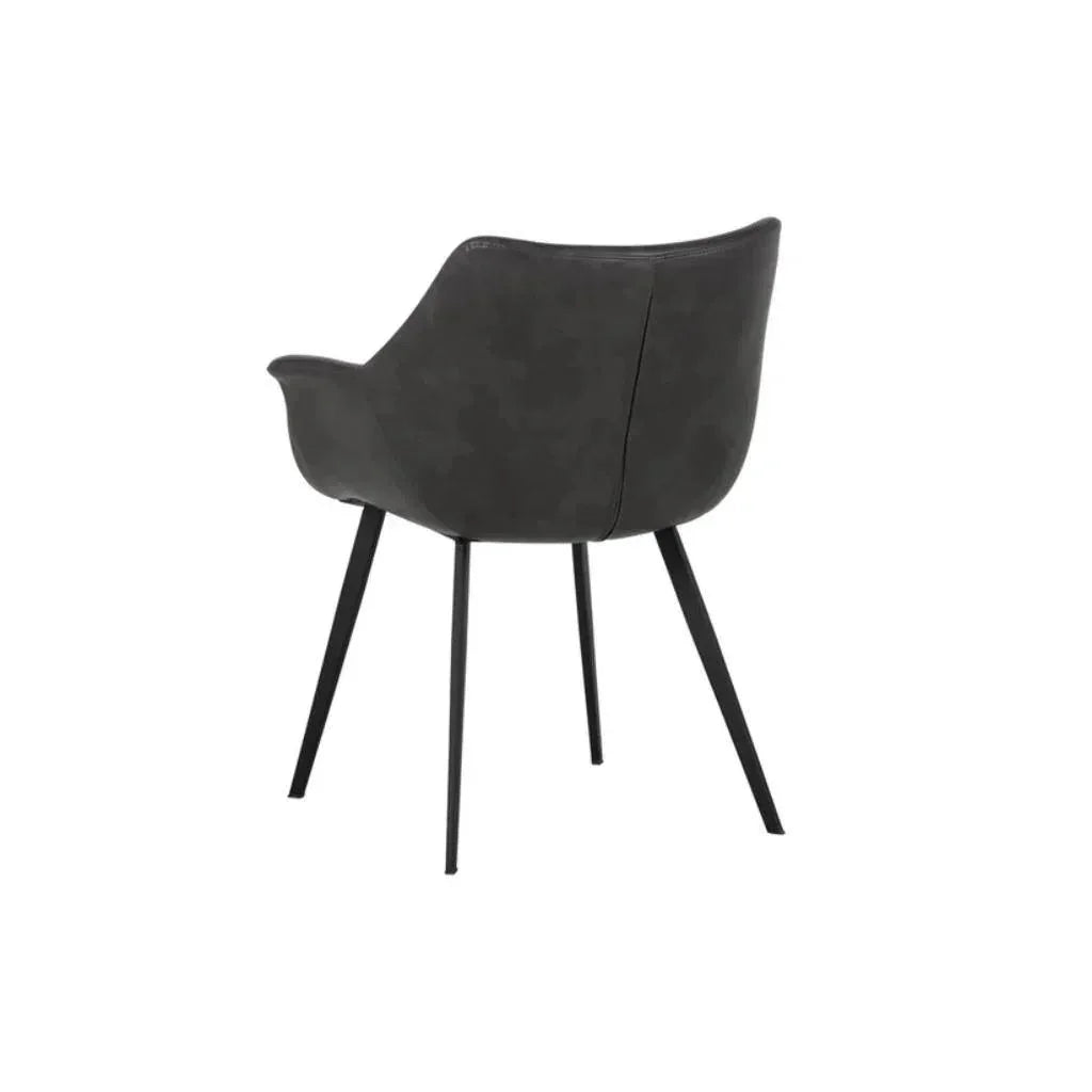 SUNPAN Mason Leather Dining Armchair