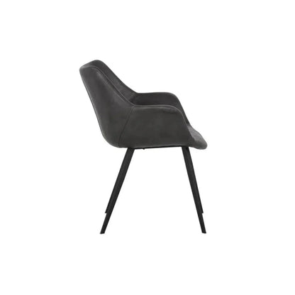 SUNPAN Mason Leather Dining Armchair
