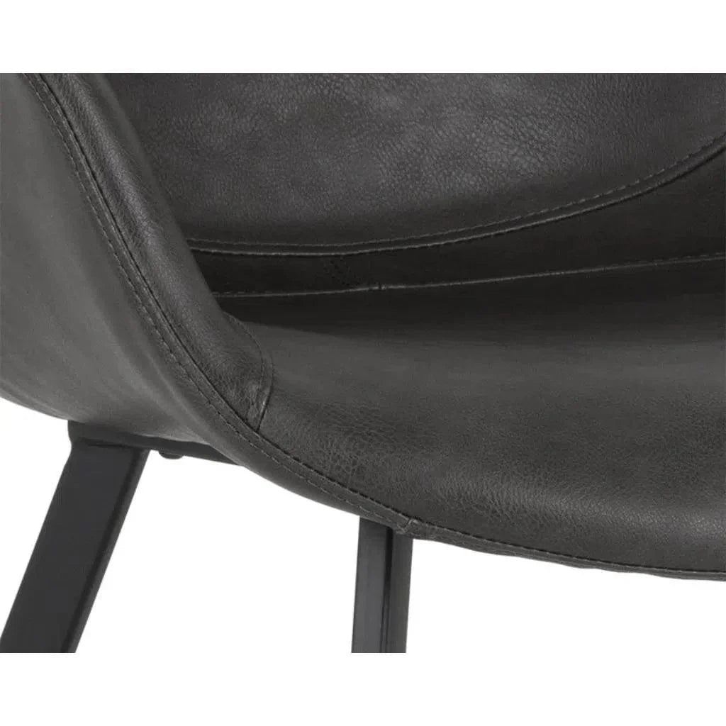 SUNPAN Mason Leather Dining Armchair