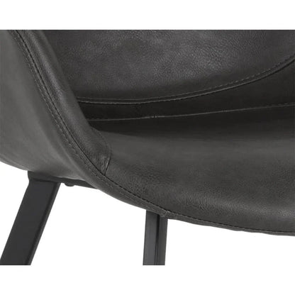SUNPAN Mason Leather Dining Armchair