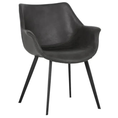 SUNPAN Mason Leather Dining Armchair