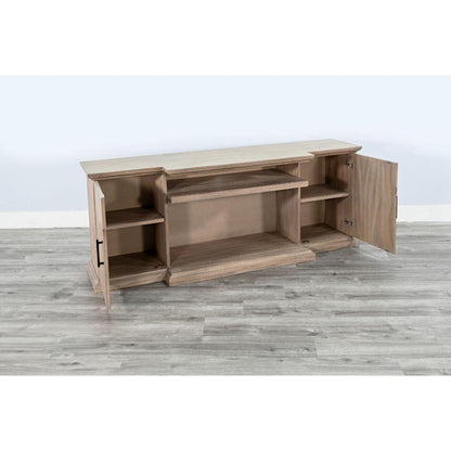 Sunny D Mason Two Doors Wooden Media Console