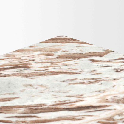 Mercana Matteo Solid Marble Square Side Table