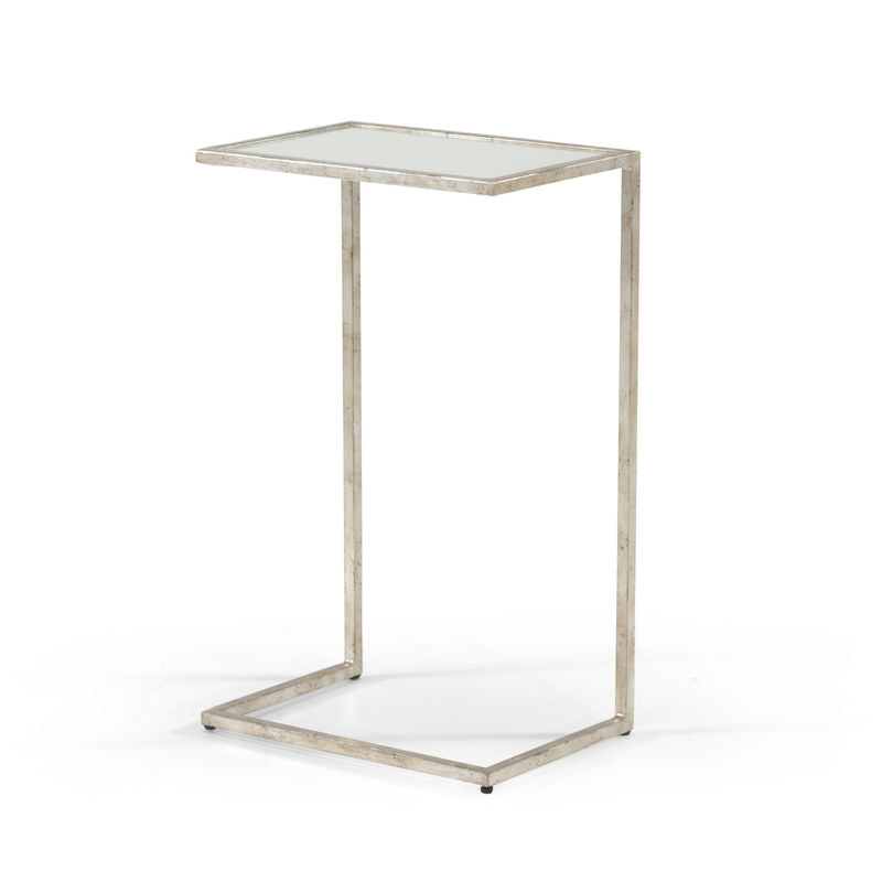 Chelsea House Matteson Iron Framed Rectangular Side Table