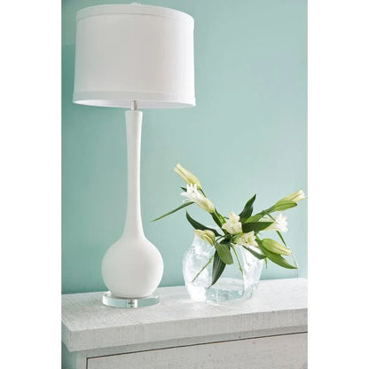 Chelsea House Matthews Ceramic With Silver Accents Table Lamp