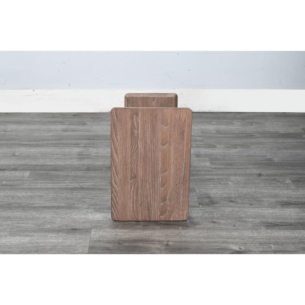 Sunny D Maven Wooden Rectangular Drink Table