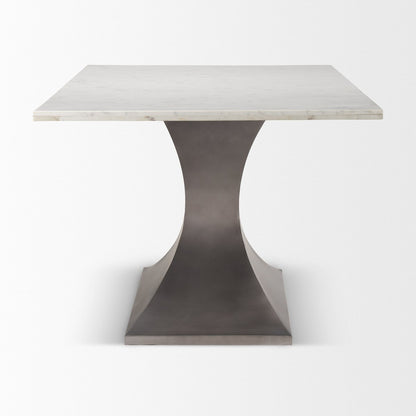 Mercana Maxton Marble Top Rectangular Dining Table