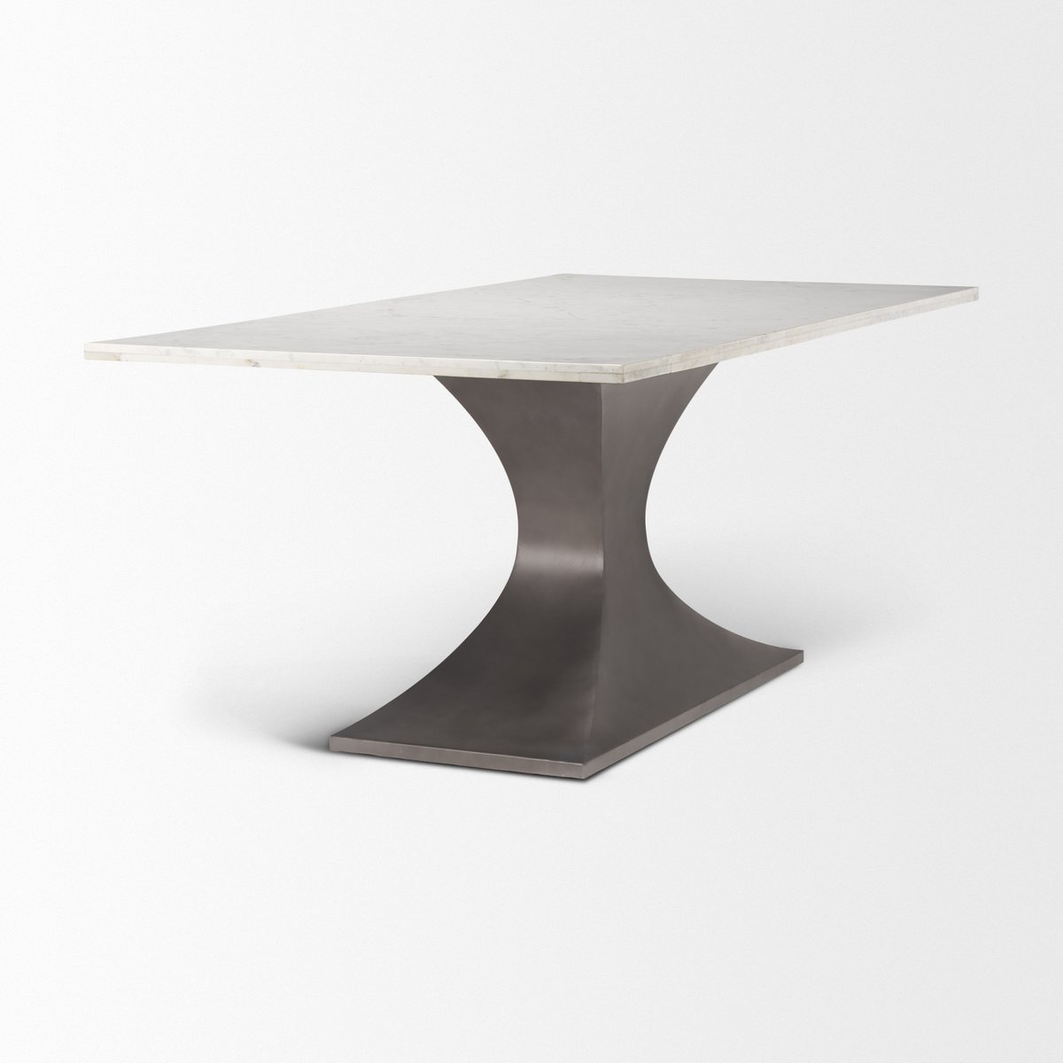 Mercana Maxton Marble Top Rectangular Dining Table