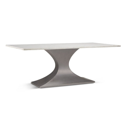 Mercana Maxton Marble Top Rectangular Dining Table