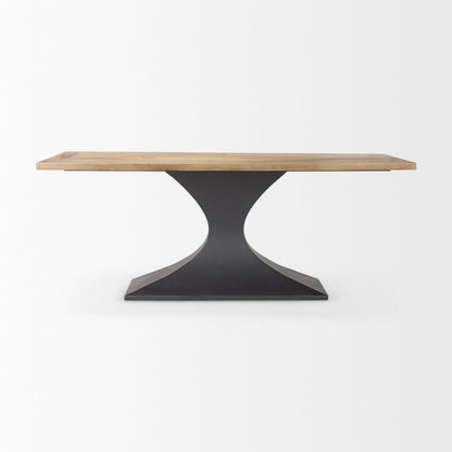 Mercana Maxton Solid Wood Top Dining Table
