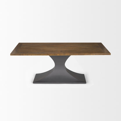 Mercana Maxton Solid Wood Top Dining Table