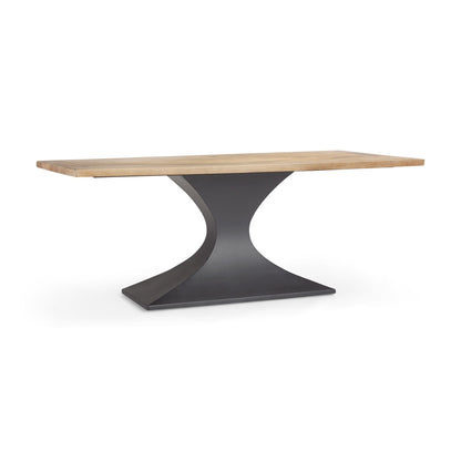 Mercana Maxton Solid Wood Top Dining Table