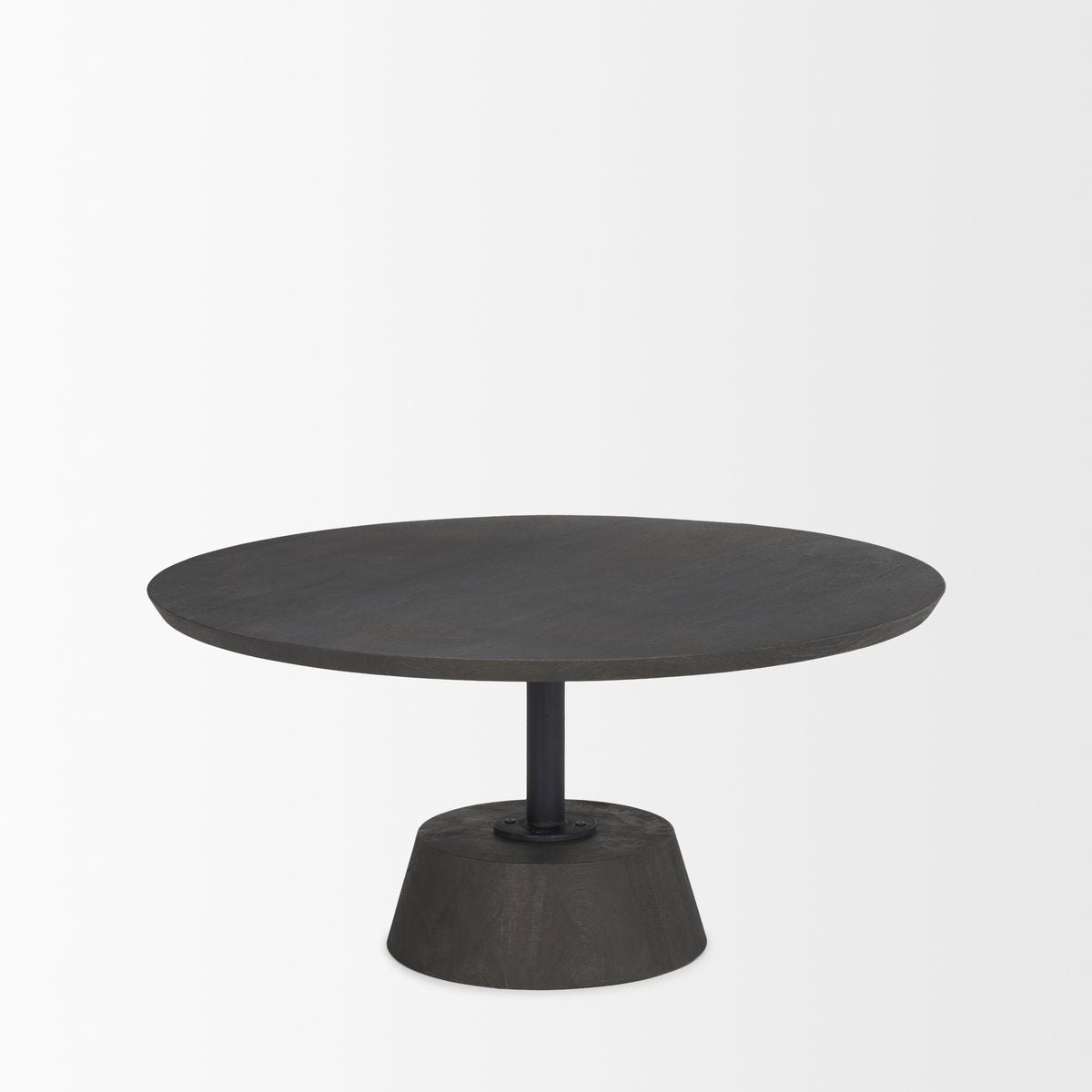 Mercana Maxwell Pedestal Base Round Coffee Table