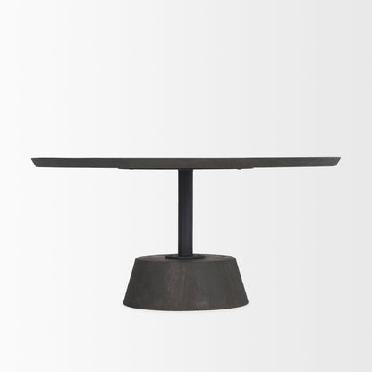 Mercana Maxwell Pedestal Base Round Coffee Table