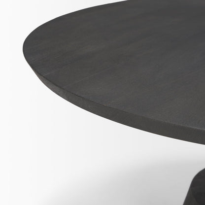 Mercana Maxwell Pedestal Base Round Coffee Table