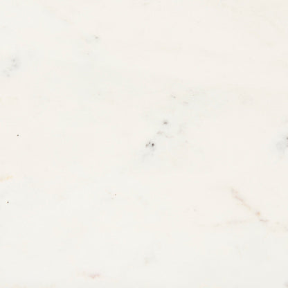 Mercana Maxwell White Marble Top Round Dining Table