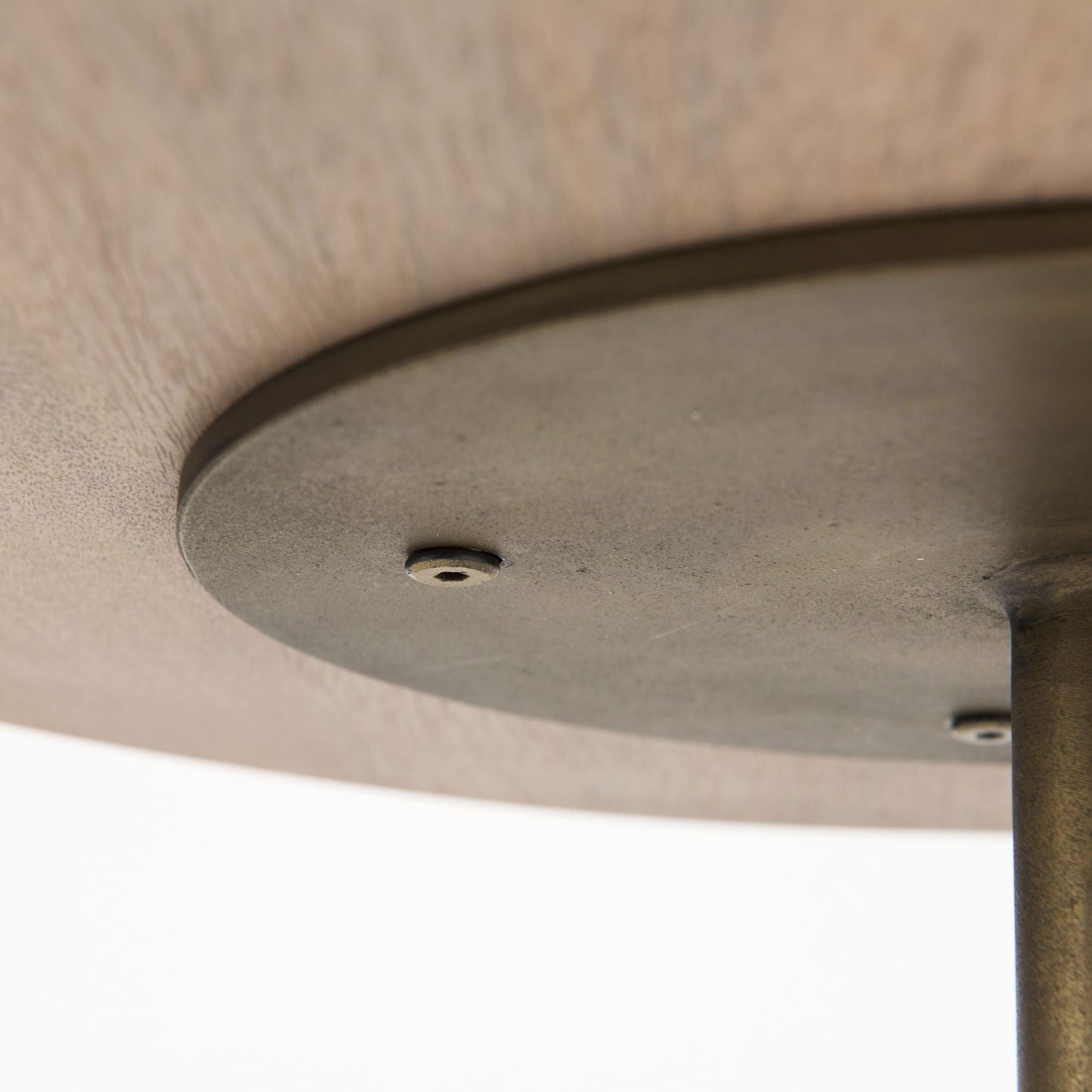 Mercana Maxwell Wooden Round Side Table
