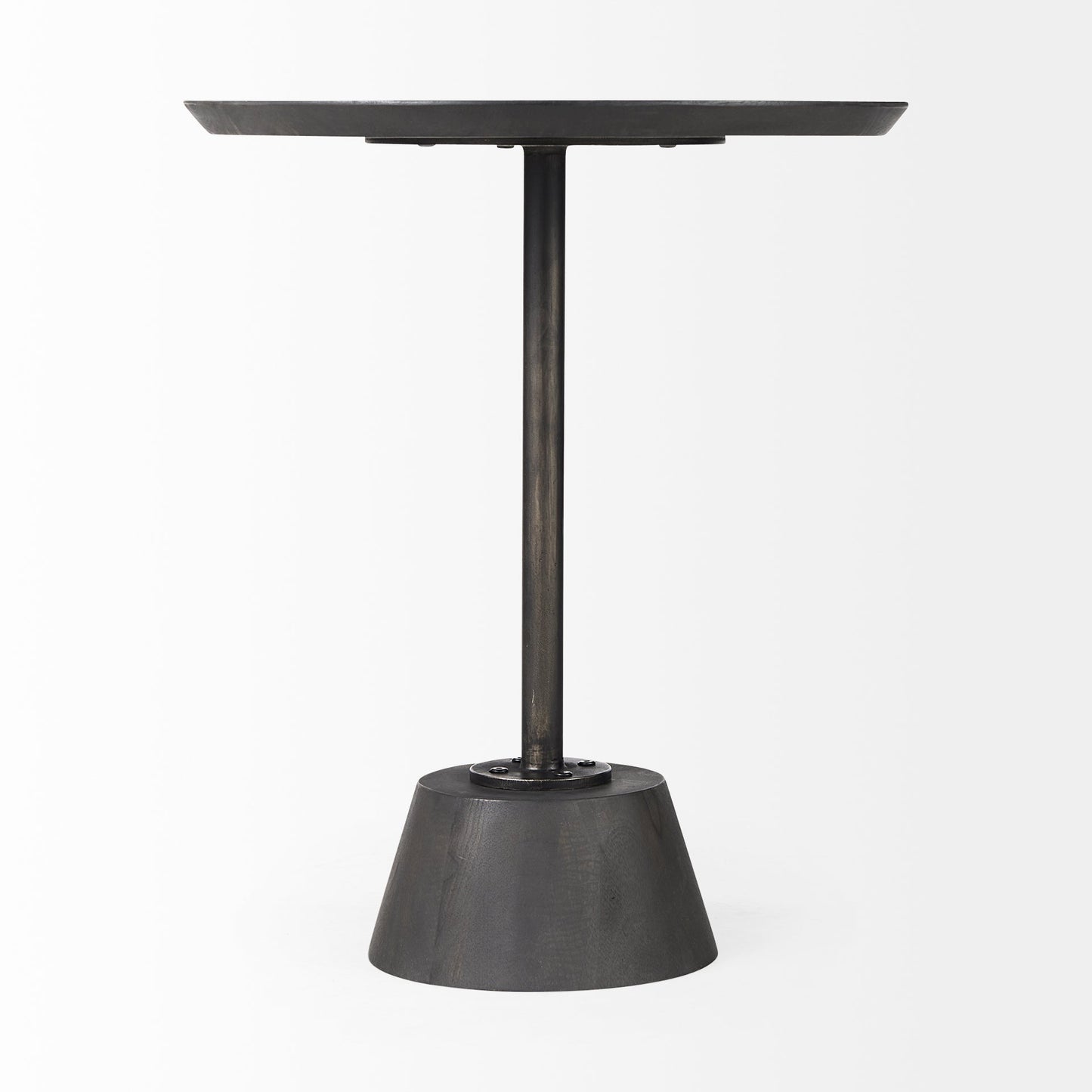 Mercana Maxwell Wooden Round Side Table