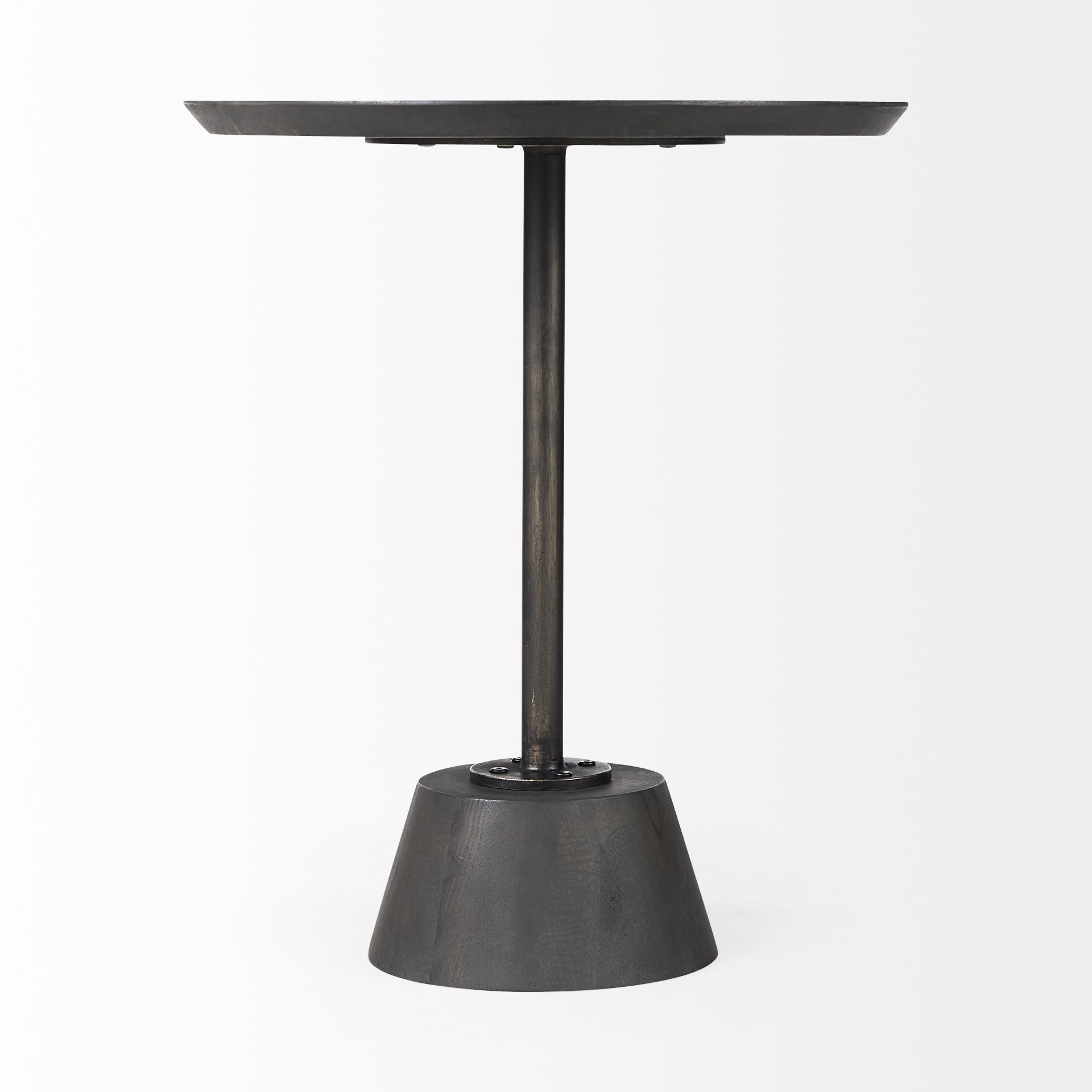 Mercana Maxwell Wooden Round Side Table