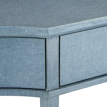 Maya Blue Console Table-Console Tables-Currey & Co-Sideboards and Things