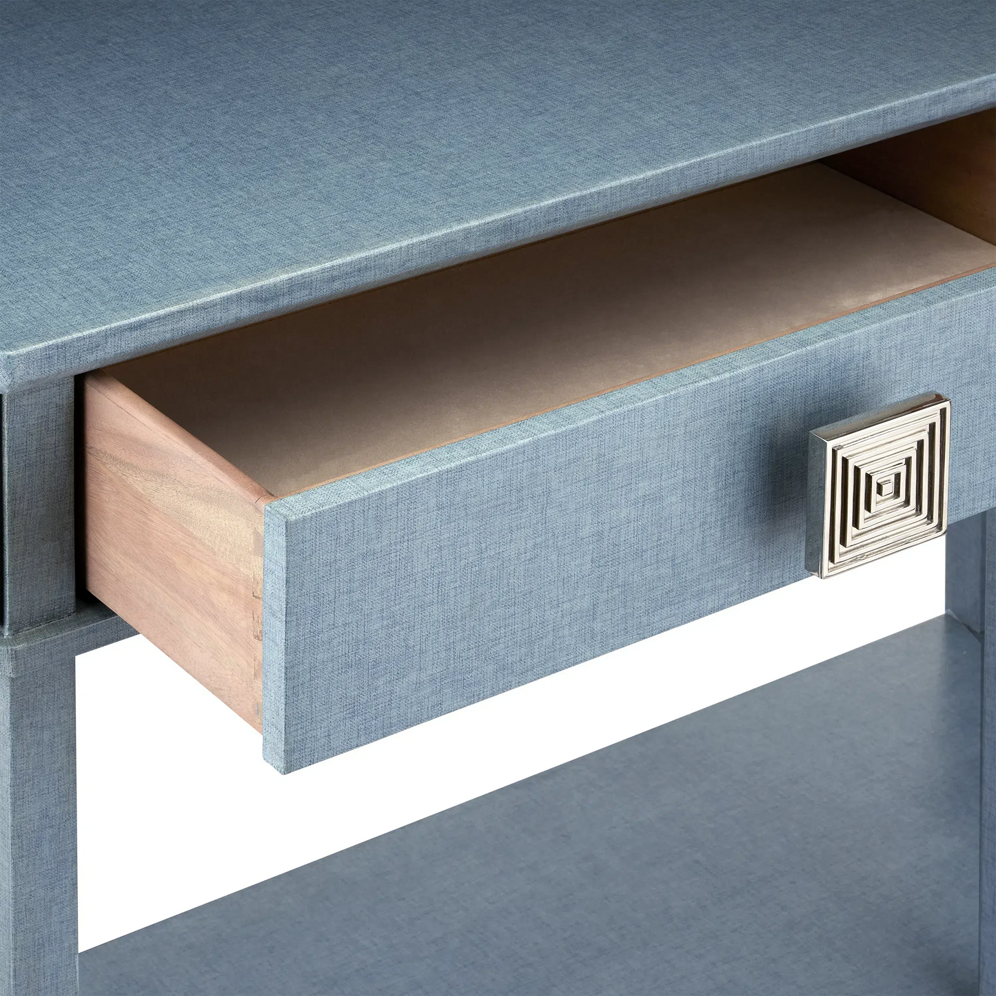 Maya Blue Console Table-Console Tables-Currey & Co-Sideboards and Things