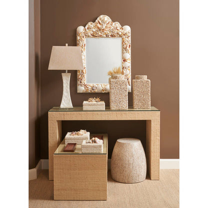 Chelsea House Maybelle Drum Shaped Side Table