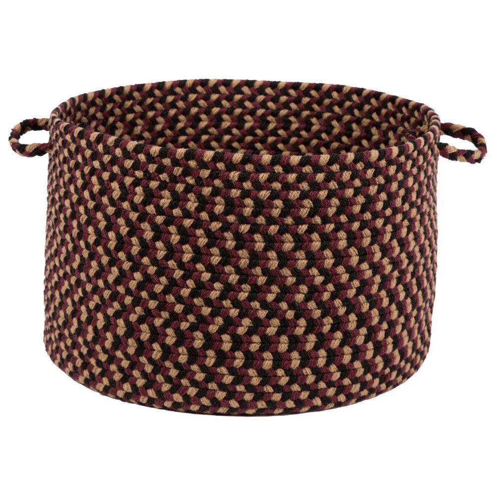 Rhody Rug Mayflower Braided Handmade Basket