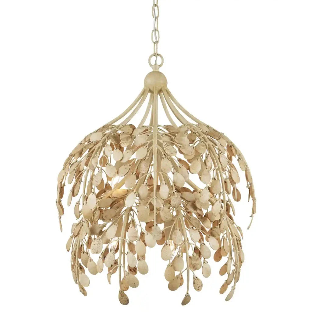 Maypan 6-Light Coco Shell Pendant