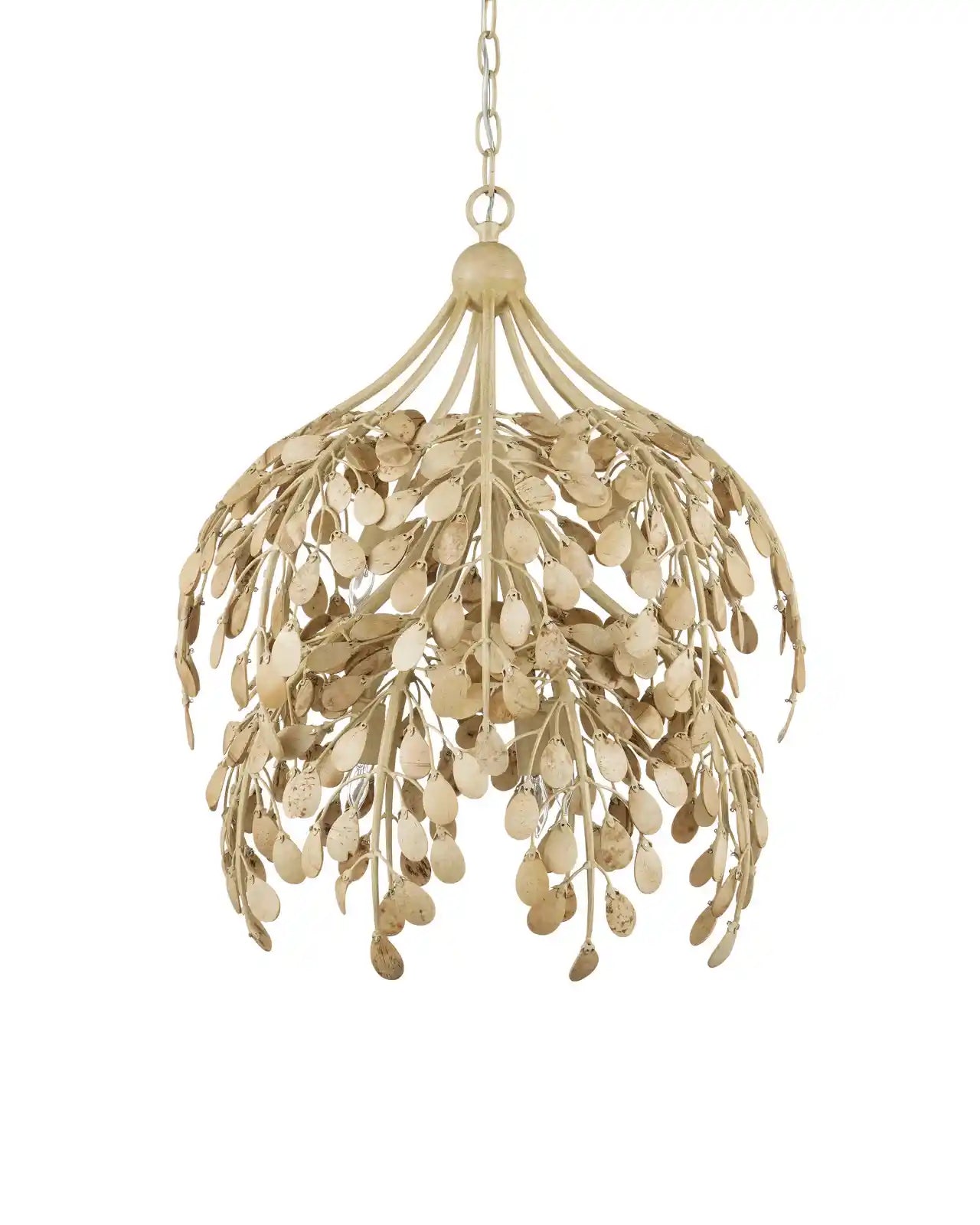 Maypan 6-Light Coco Shell Pendant