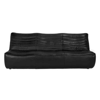 McClain Three Seater Leather Sofa