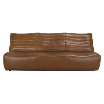 McClain Three Seater Leather Sofa