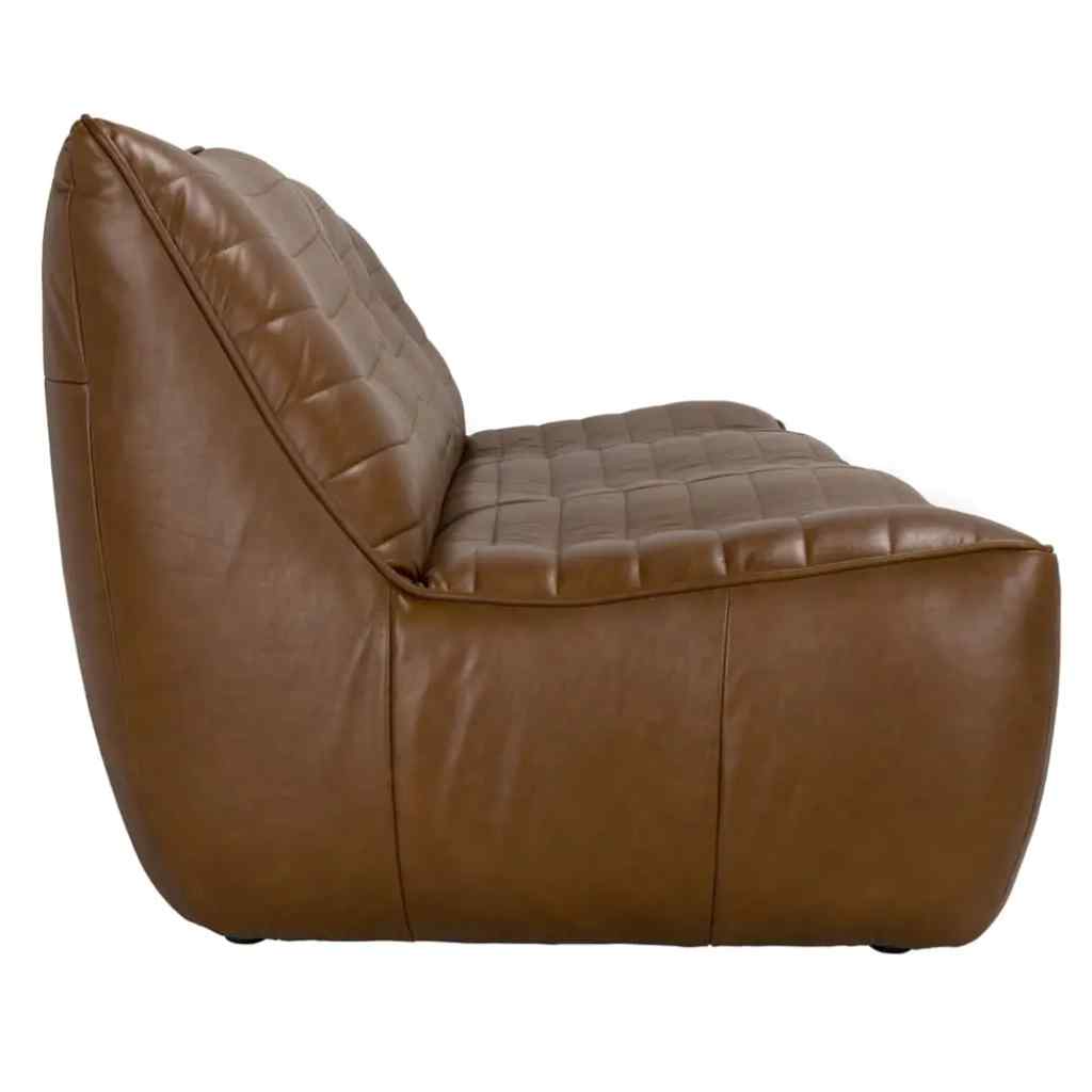 McClain Three Seater Leather Sofa