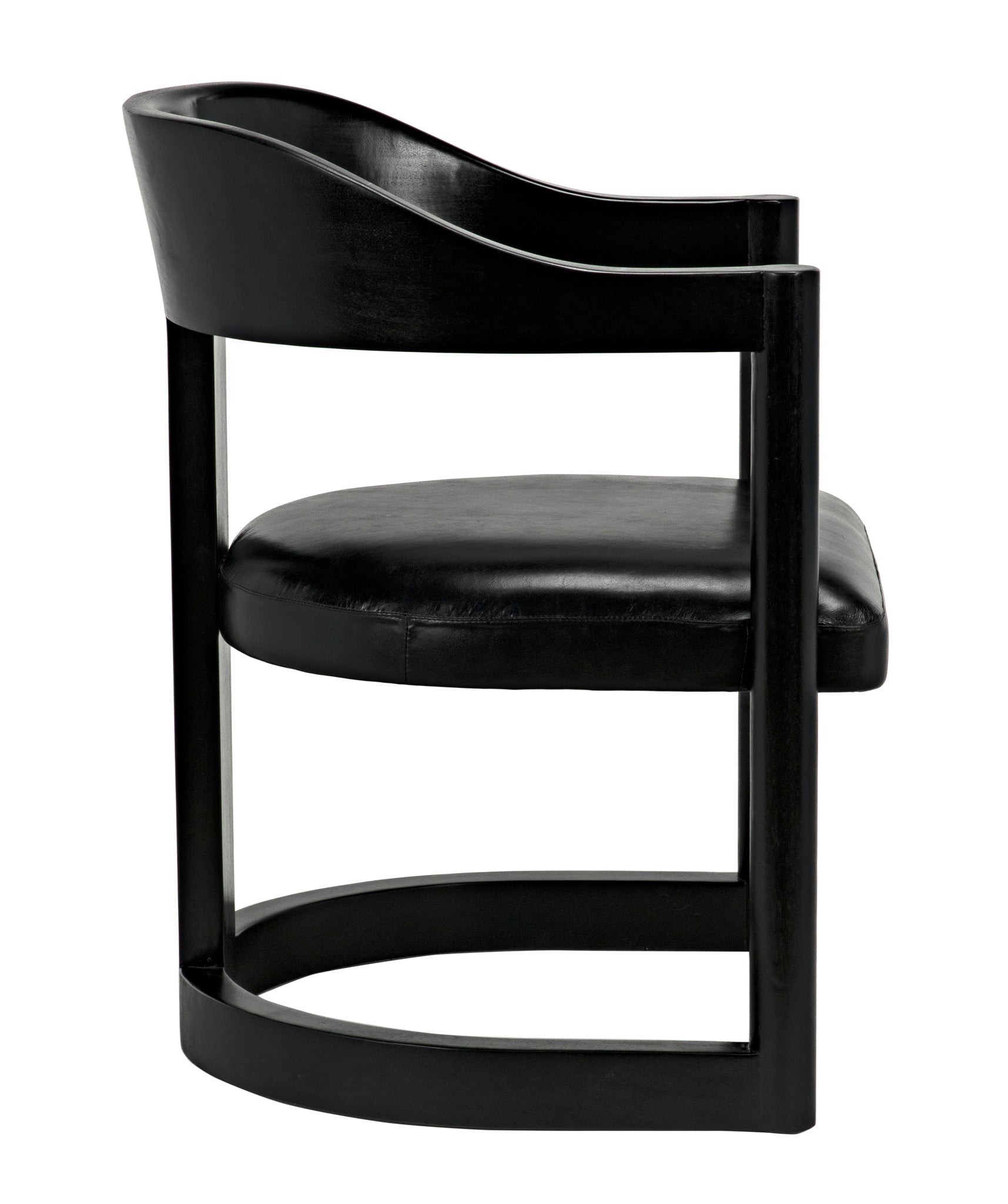 Mccormick Chair, Charcoal Black-Dining Chairs-Noir-Sideboards and Things