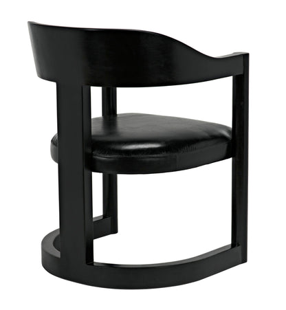 Mccormick Chair, Charcoal Black-Dining Chairs-Noir-Sideboards and Things