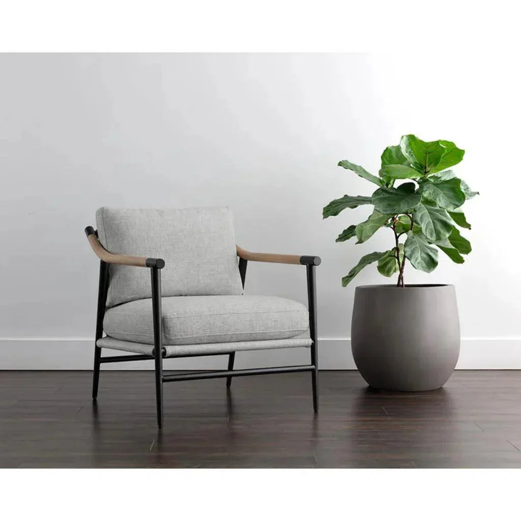 Meadow Fabric Armchair - LOOMLAN - SUNPAN - Accent Chairs